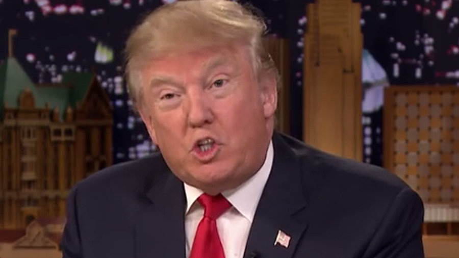  Donald Trump bei Jimmy Fallon