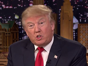  Donald Trump bei Jimmy Fallon