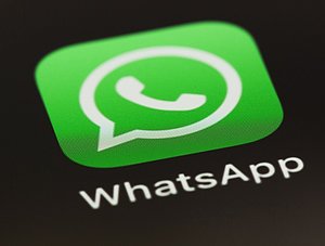 WhatsApp-Icon auf dem Smartphone