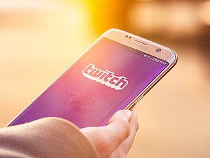 Twitch auf Smartphone