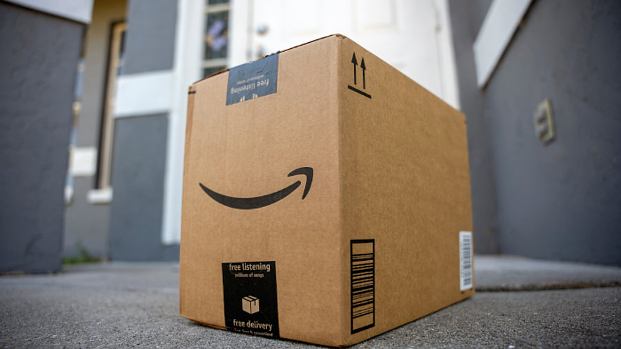 Paket des Online-Händlers Amazon