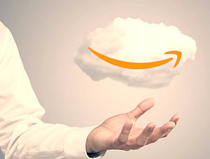 Amazon-Smile in einer Wolke