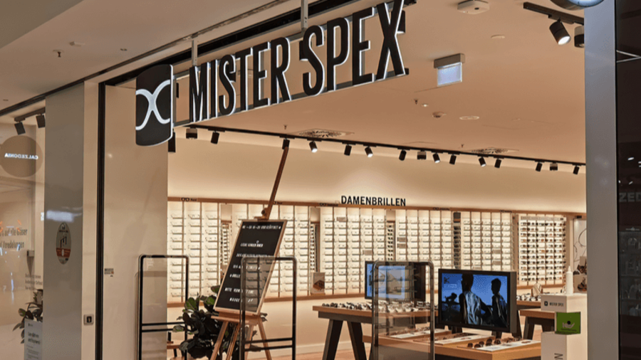 Station&auml;res Gesch&auml;ft des Brillenanbieters Mister Spex