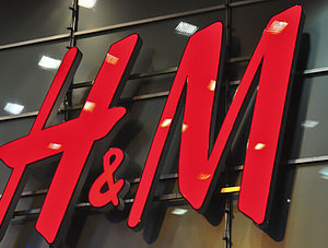 Logo der Modekette H&amp;M