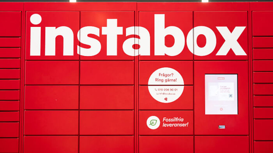 Paketstation des Anbieters Instabox