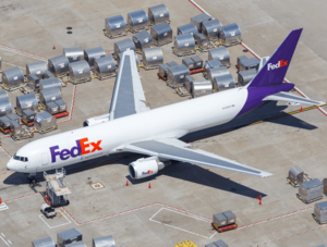 FedEx Flugzeug