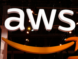 AWS: Logo von Amazons Cloud-Sparte Amazon Web Services