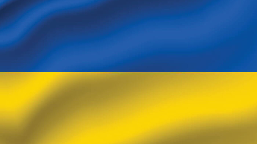 Ukrainische Flagge