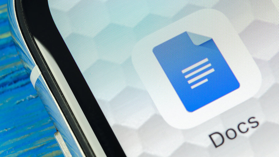 Google Docs App auf Smartphone