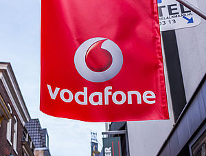 Logo des Netzanbieters Vodafone