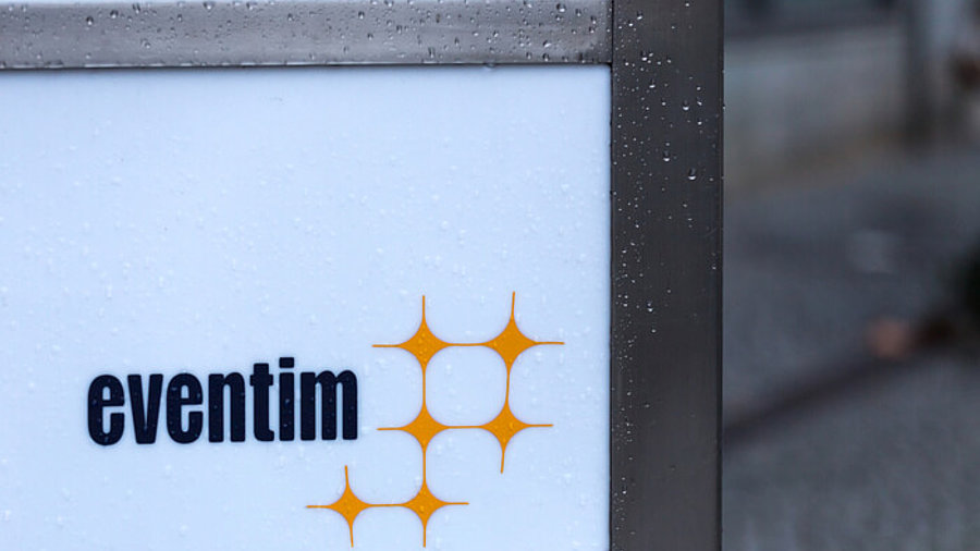 Eventim-Logo an Schild