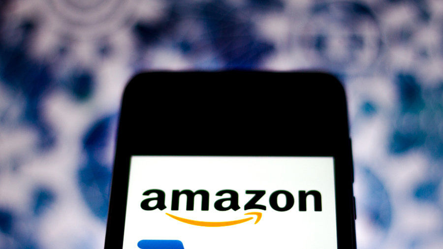 Amazon auf Smartphone