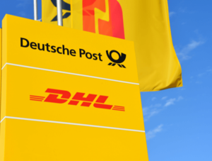 Deutsche Post DHL Group Schild