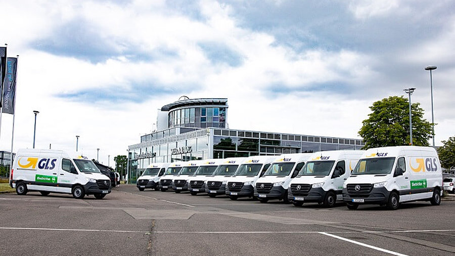 GLS-E-Fahrzeuge von Mercedes Benz