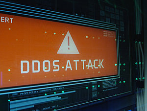 Visualisierung: DDoS-Angriff