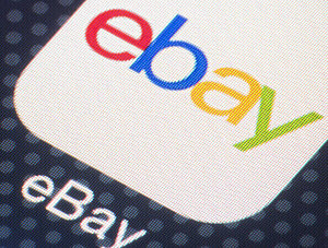 Ebay-App auf einem Smartphone