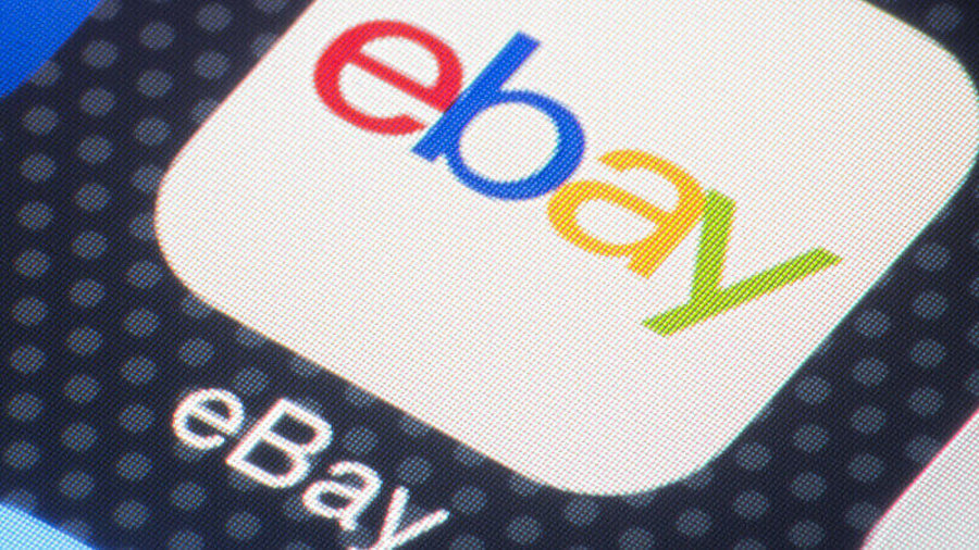 Ebay-App auf einem Smartphone