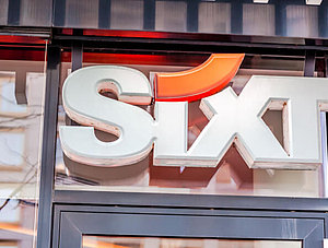 Logo des Autovermieters Sixt