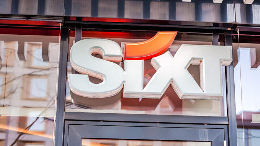 Logo des Autovermieters Sixt