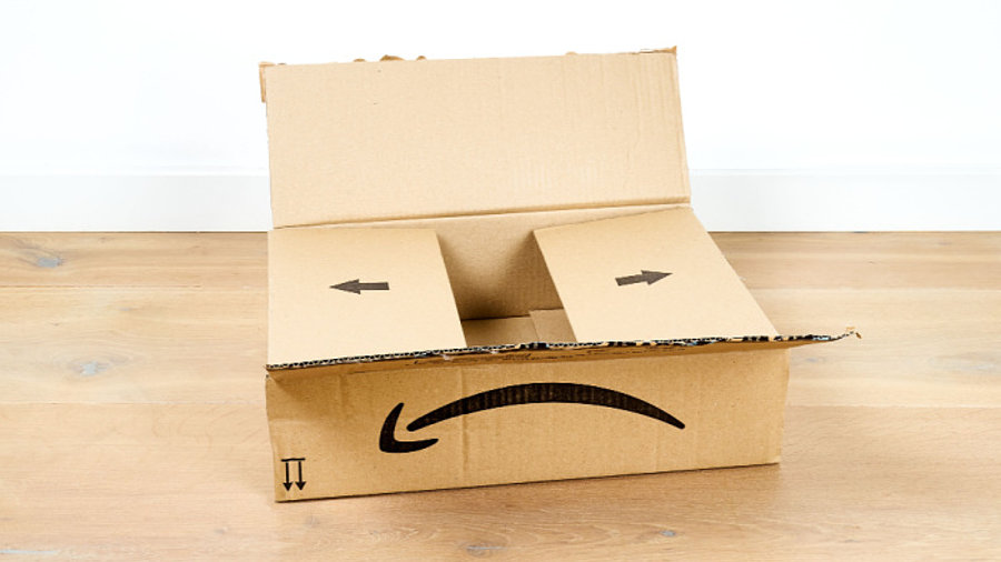 Trauriges Amazon-Paket