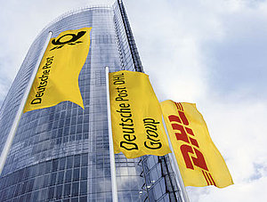 DHL-Flaggen