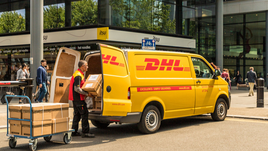 DHL Zusteller