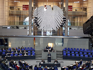 Bundestag Innenaufnahme