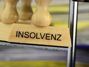 Stempel Insolvenz