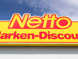 Netto-Logo an Geb&auml;ude