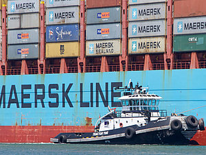 Maersk-Schiff