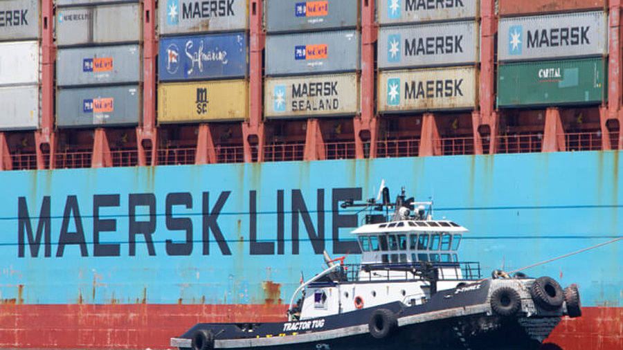 Maersk-Schiff