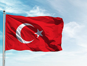 Flagge der Türkei