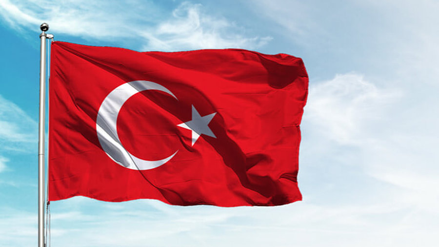 Flagge der Türkei