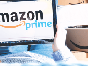 Amazon-Prime-Nutzer mit Paketen