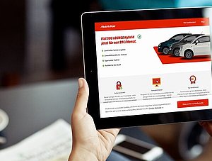 Mediamarkt-autos.de auf dem iPad