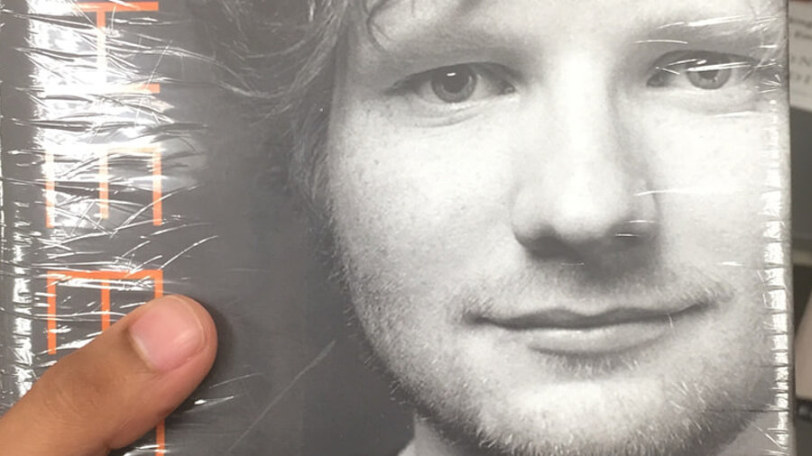 Ed Sheeran auf Buch