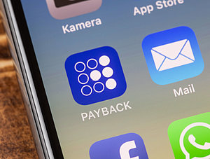 Payback App auf Smartphone