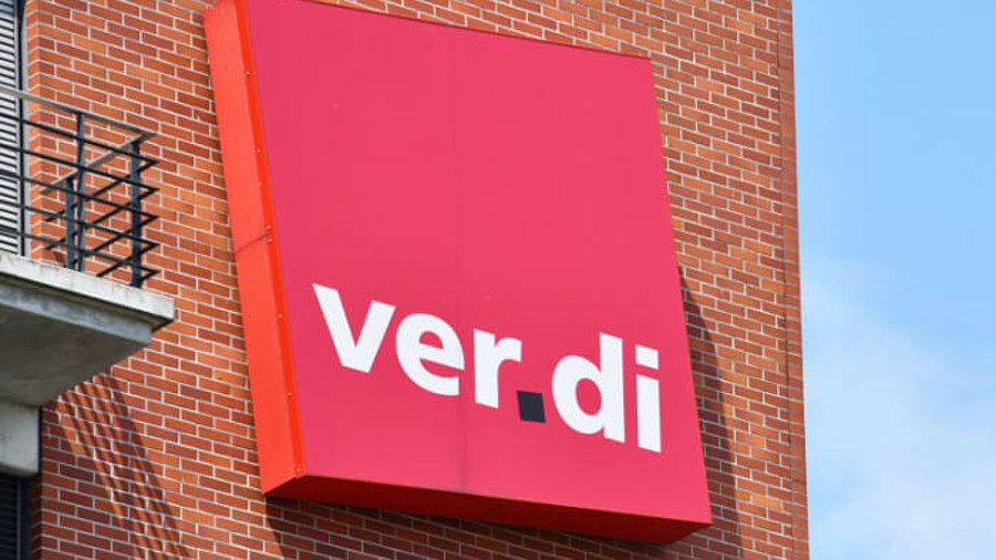 Logo der Gewerkschaft Verdi