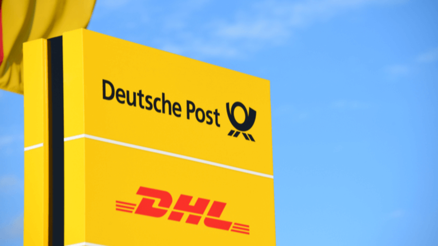 Deutsche Post DHL Schild