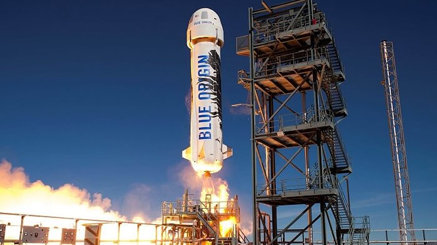 Blue-Origin-Rakete