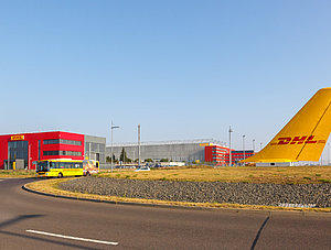 Flughafen Leipzig/Halle DHL 