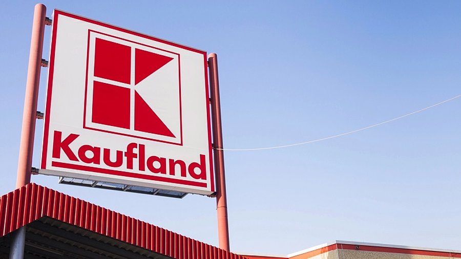 Kaufland-Logo an Filiale