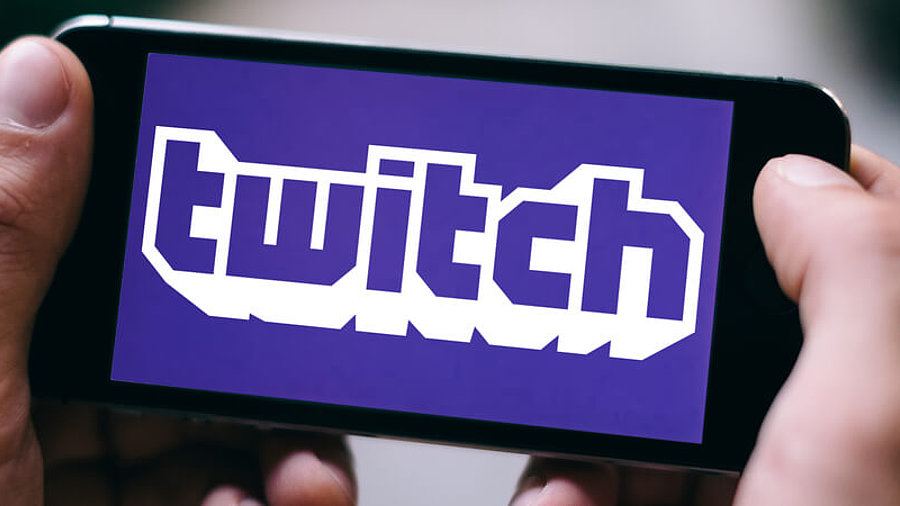 Twitch auf einem Smartphone