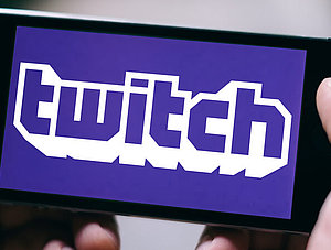 Twitch auf einem Smartphone