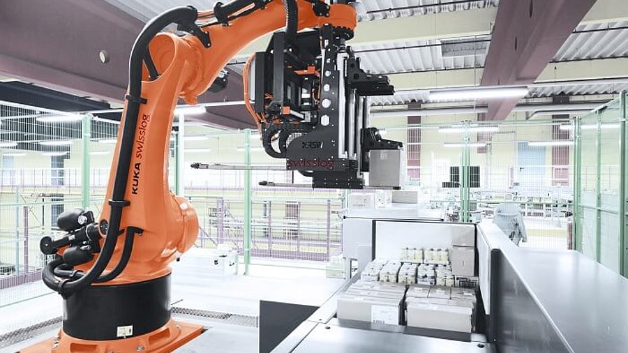 Roboterarm Kuka Swisslog