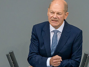 Bundeskanzler Olaf Scholz