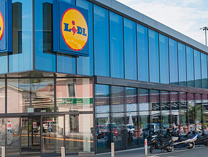 Lidl-Filiale in Massa, Italien