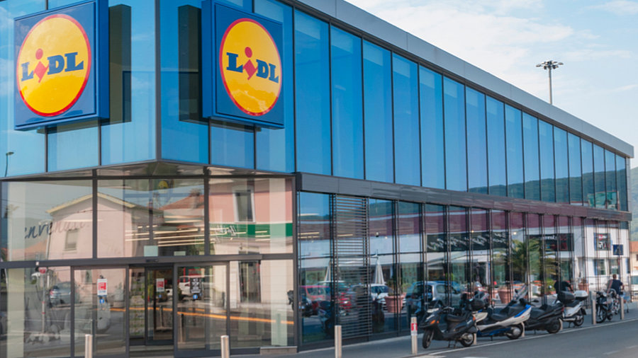 Lidl-Filiale in Massa, Italien