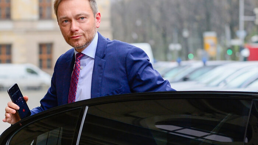 Christian Lindner in Berlin