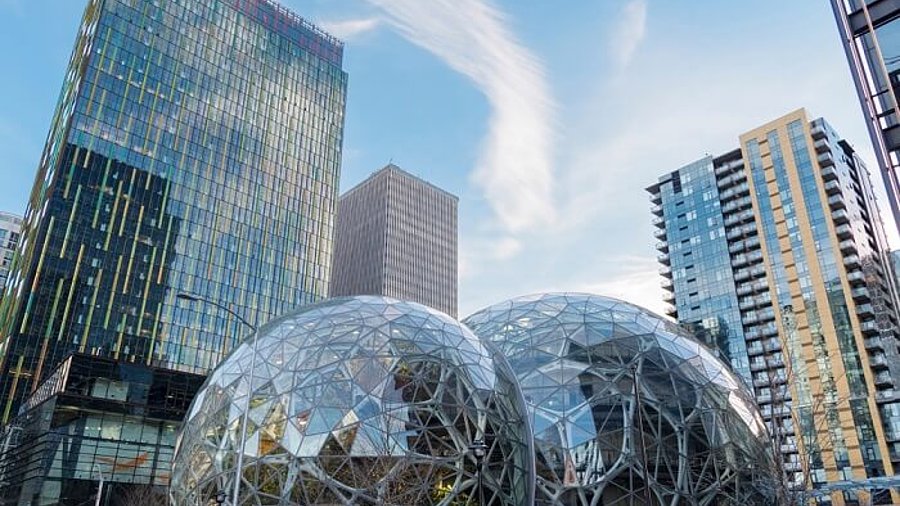 Amazon-Gebäude in Seattle